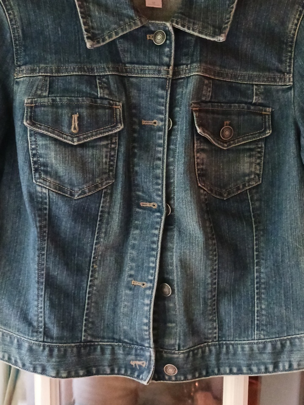 Blue Jean Jacket Button-up